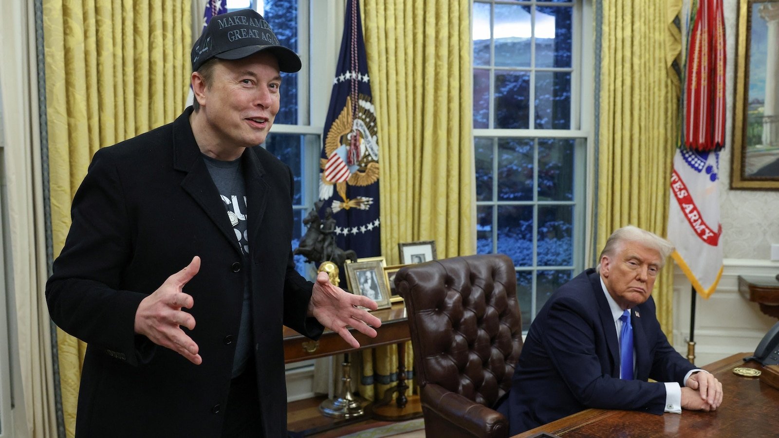 Trump will celebrate the first cabinet. Elon Musk will also be there