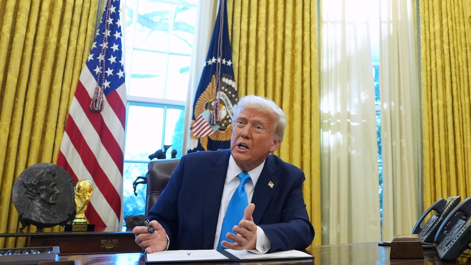 A federal judge temporarily blocks parts of Trump's anti-dei executive orders