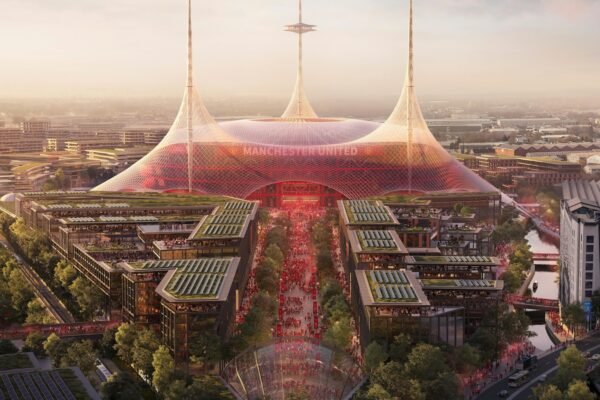 Manchester United reveals plans for the world's "largest" football stadium to replace Old Trafford
