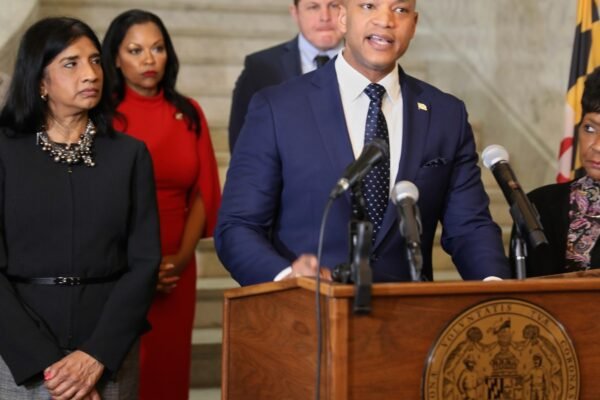 Maryland's governor announces a budget frame agreement with taxes, cuts