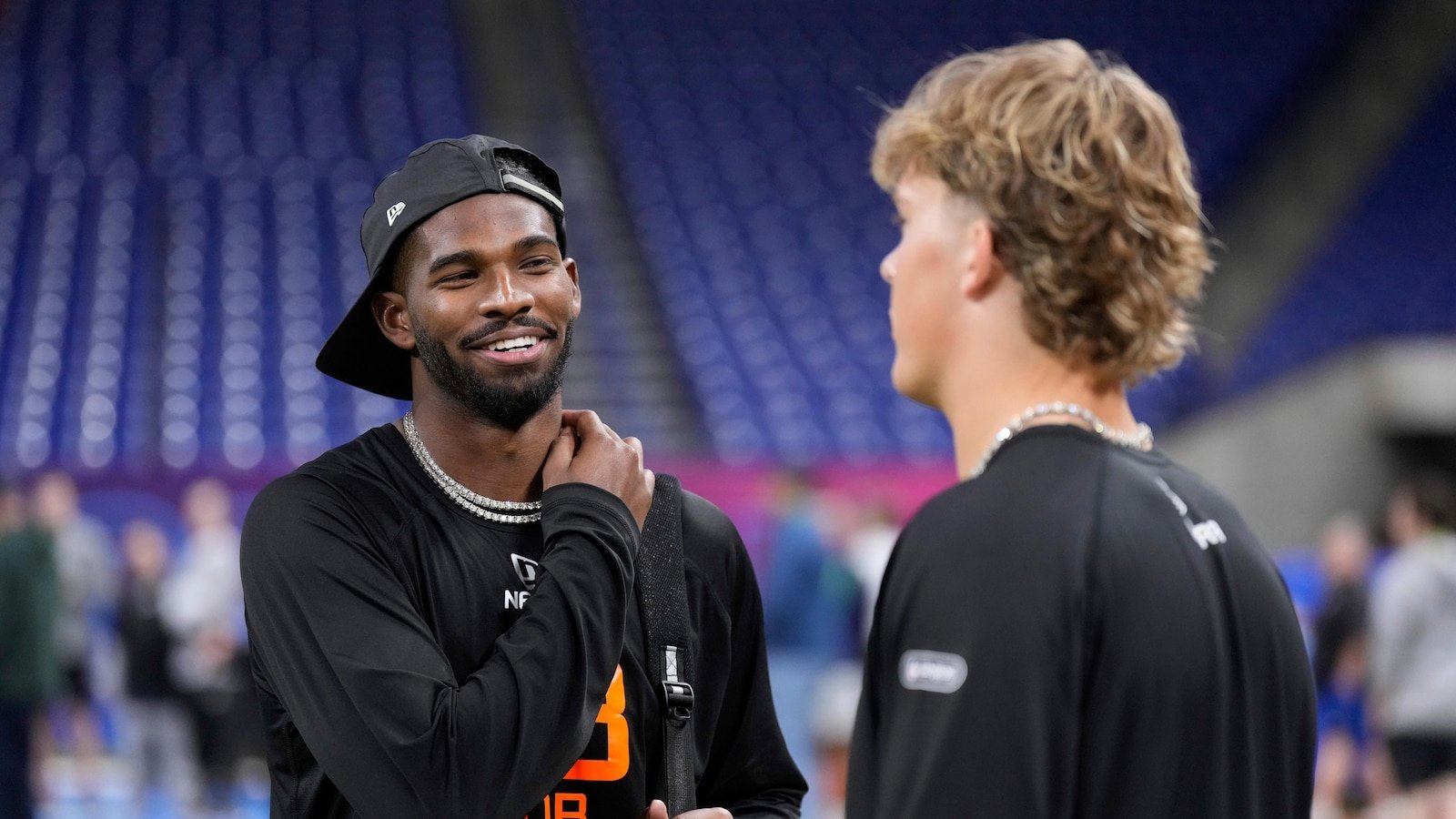 NFL Scouting Combine Help some, ask questions about others and create custom intrigue