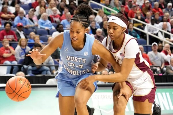 No. 14 tar heel women dominate tables, freshman grantch online in 60-56 Victoria over No. 22 FSU