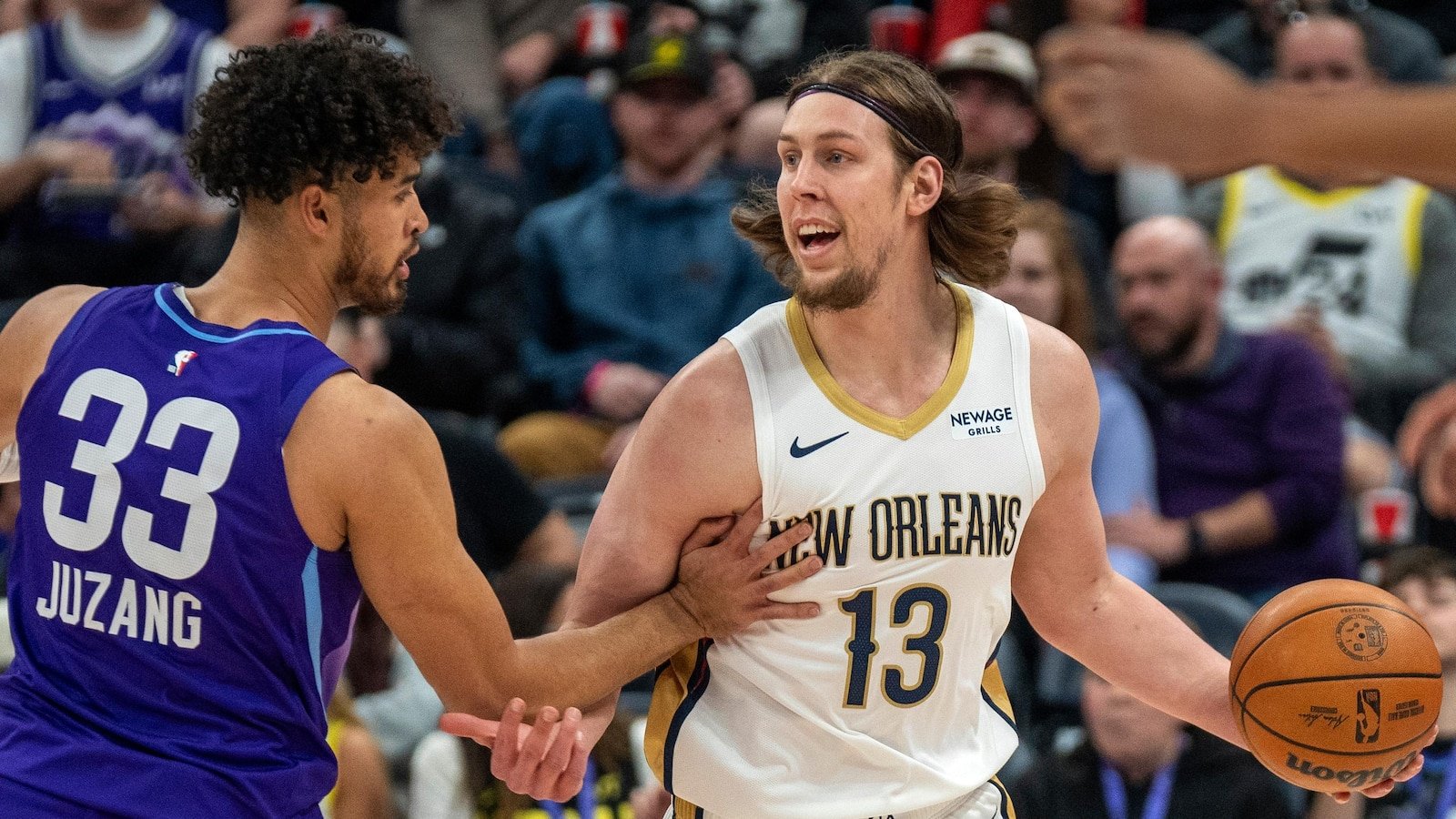 Olynyk gets 26 points to the season, since the Pelicans use a wave of the fourth quarter to overcome Jazz 128-121