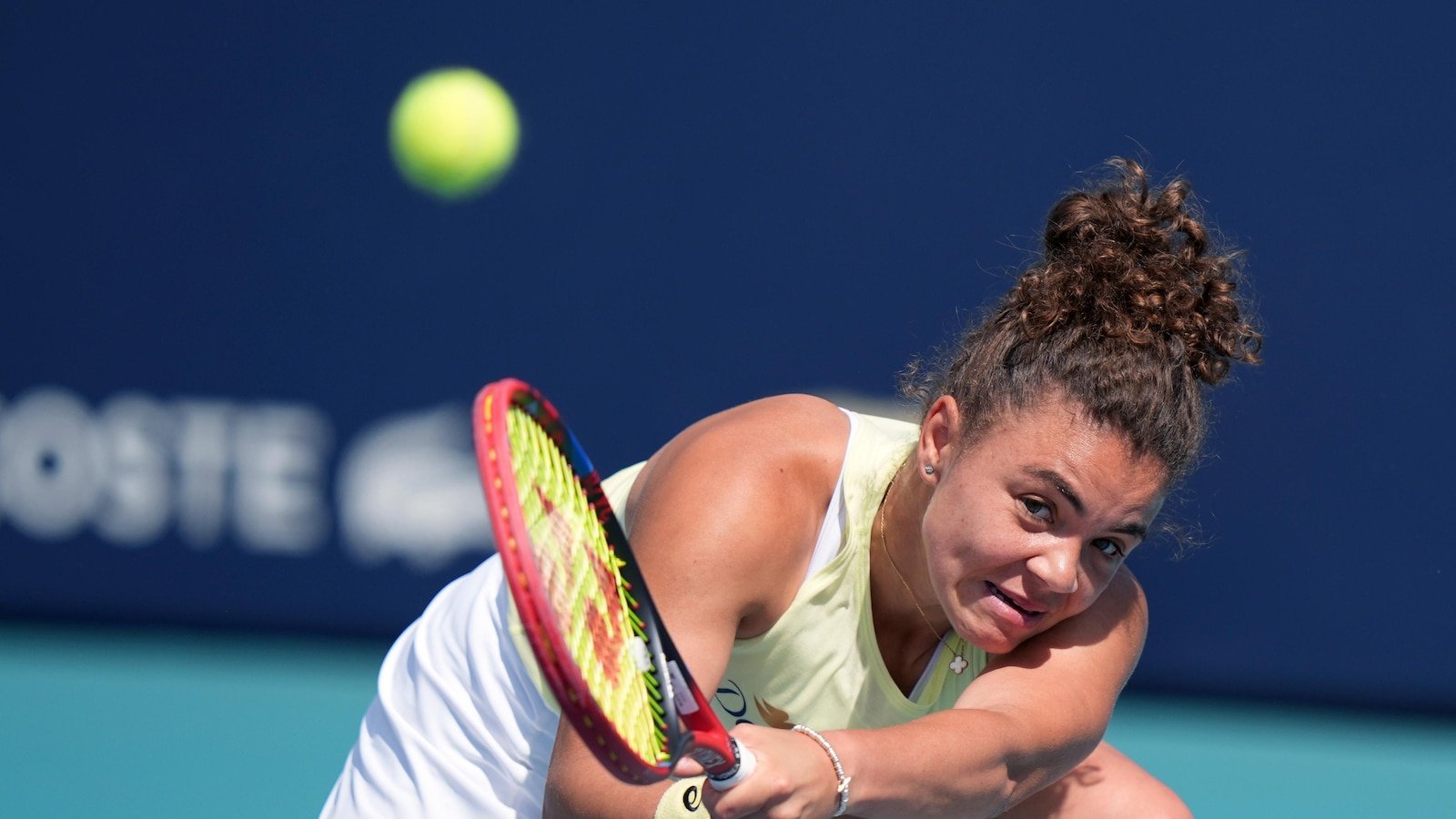 Paolini becomes the first Italian female player to make Miami Open tennis semifinals