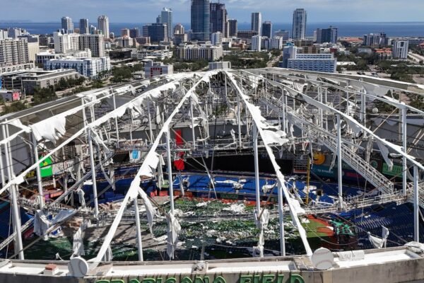 Tampa Bay Rays withdraws from the planned stadium of $ 1.3 billion in St. Petersburg, citing storms, delays
