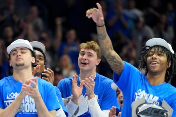 The first -year star Cooper Flagg is ready for the sown duke number 1 in the group of the Eastern Region of the NCAA