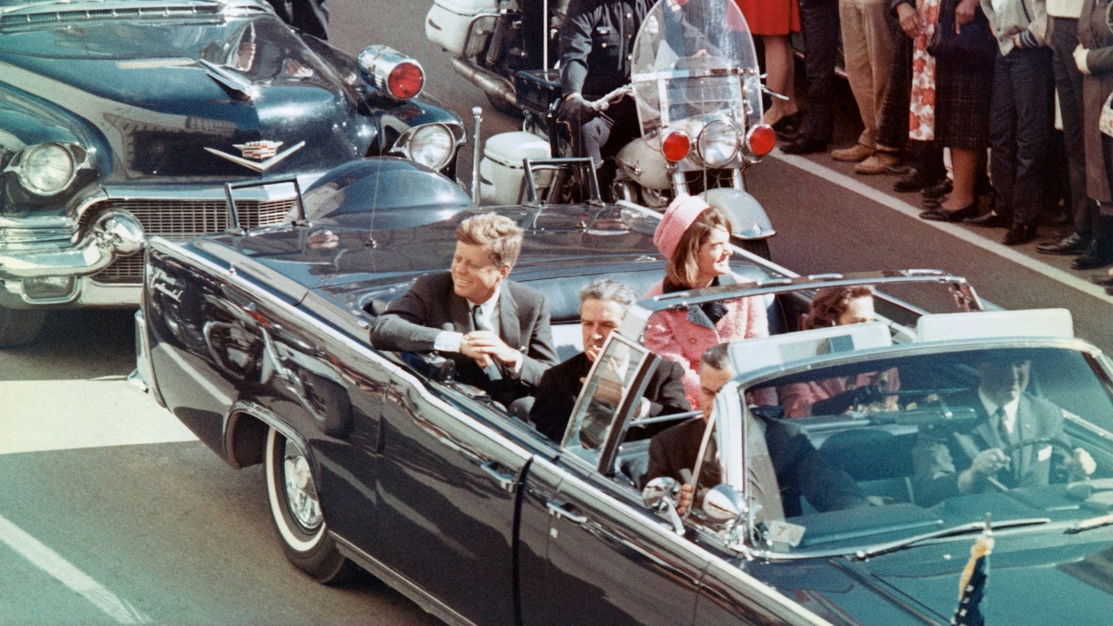 The government releases thousands of declassified pages related to the murder of JFK