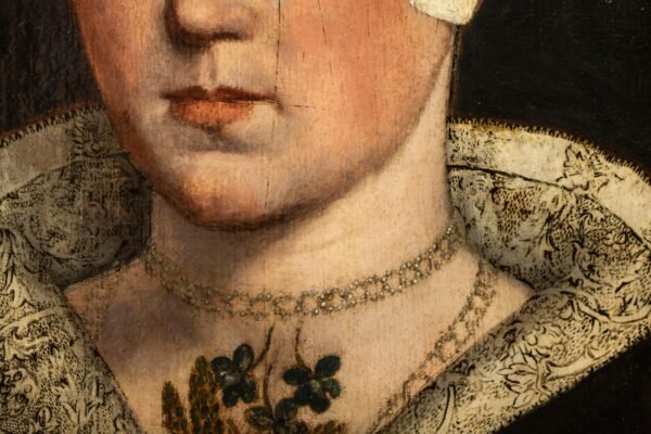 The portrait can be the only 9 -day queen in England painted during her life