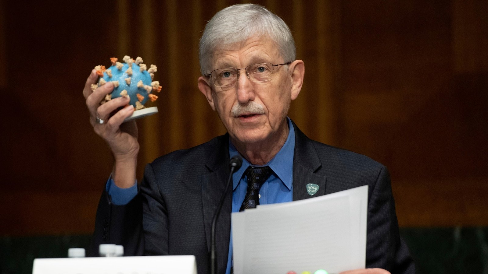 The renowned geneticist Francis Collins retires from NIH, urging "respect" to conflict workers