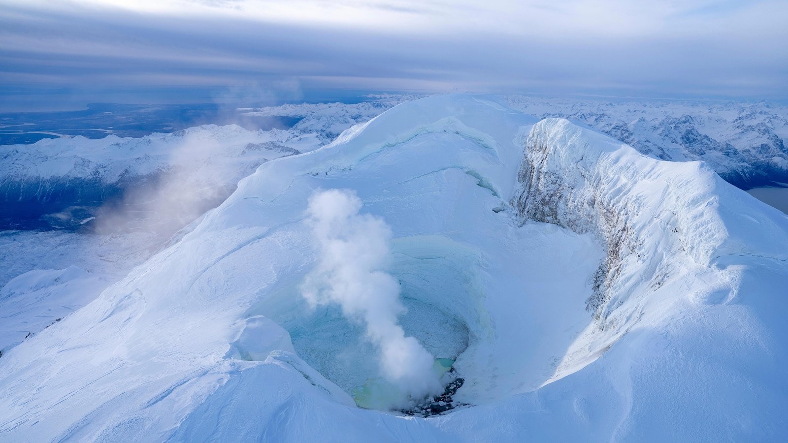 The volcano near the largest city in Alaska could explode in the coming weeks or months: scientists