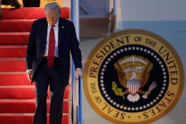 Trump says he is not joking "about a possible third term. The Constitution prohibits it, scholars say