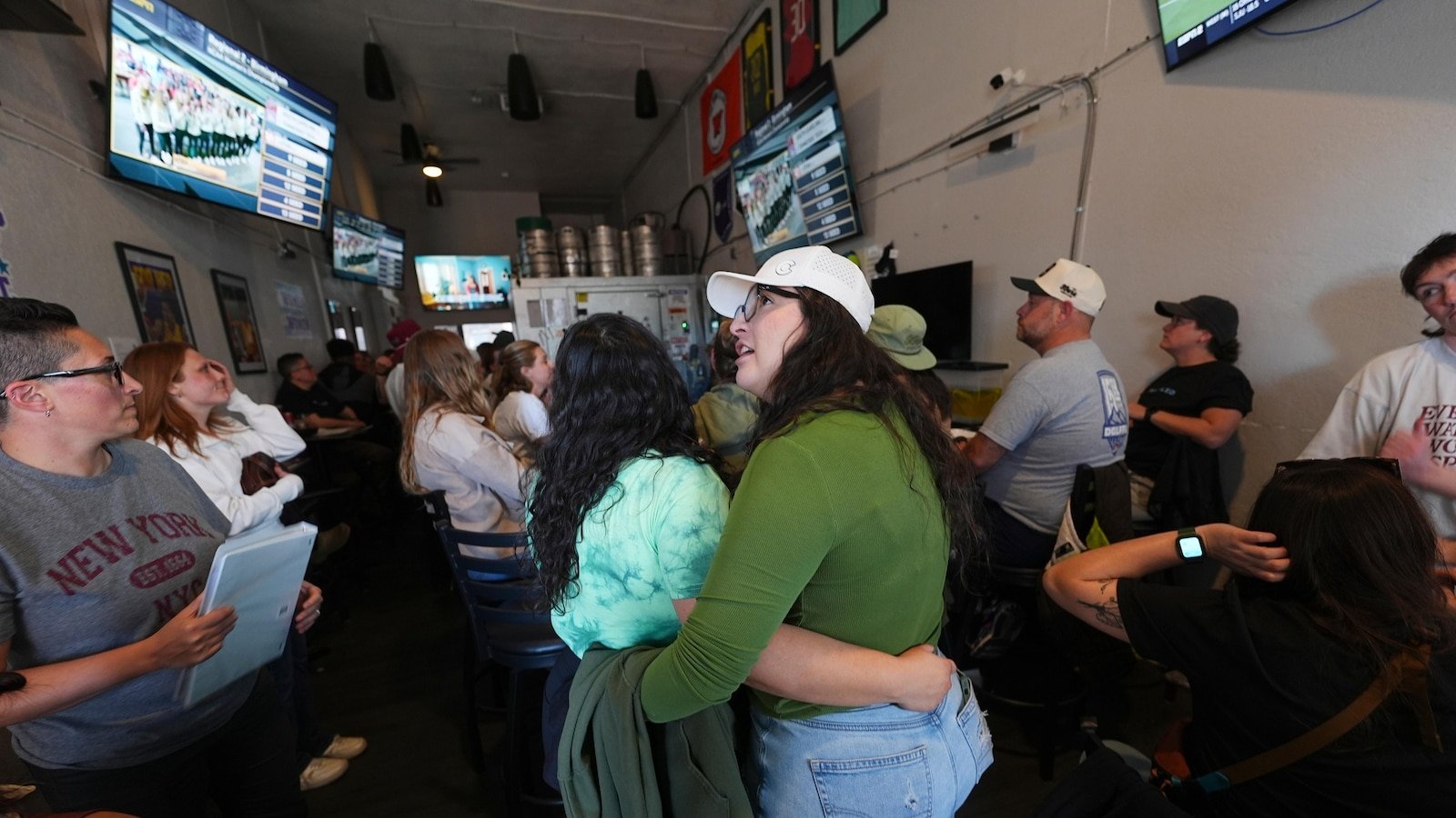 With ongoing marness marness, it is game time for newly opened women's sports bars in the United States
