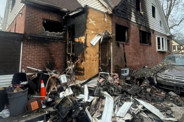 3 dead after the fire extends through the house full of people in Queens, NY, in Easter
