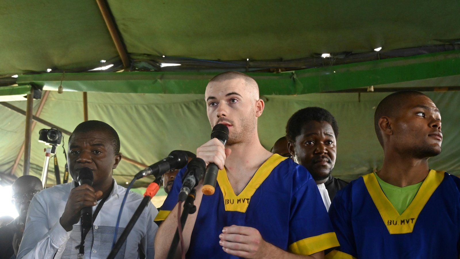 Americans condemned in the Congo for an attempt at a failed coup d'etat