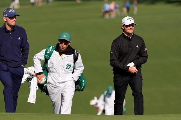 Double Vision: Nicolai and Rasmus Hojgaard of Denmark will become the first twins to play the Masters