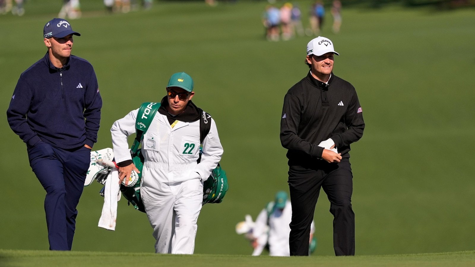 Double Vision: Nicolai and Rasmus Hojgaard of Denmark will become the first twins to play the Masters