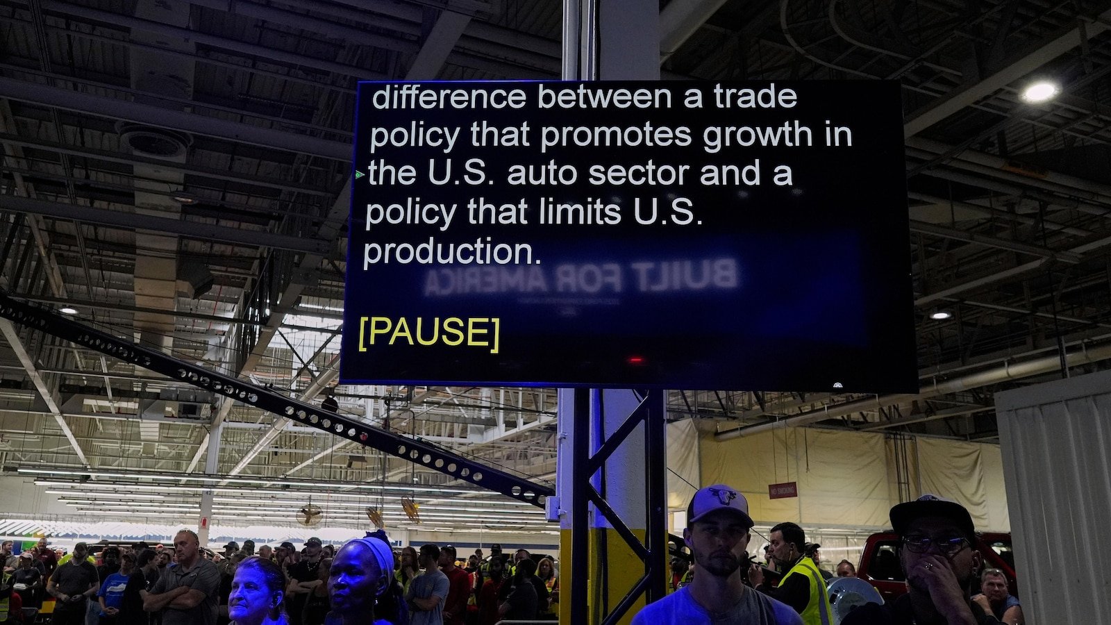 Ford CEO welcomes relief in rates, but says that more work is needed in commercial policies to stimulate growth