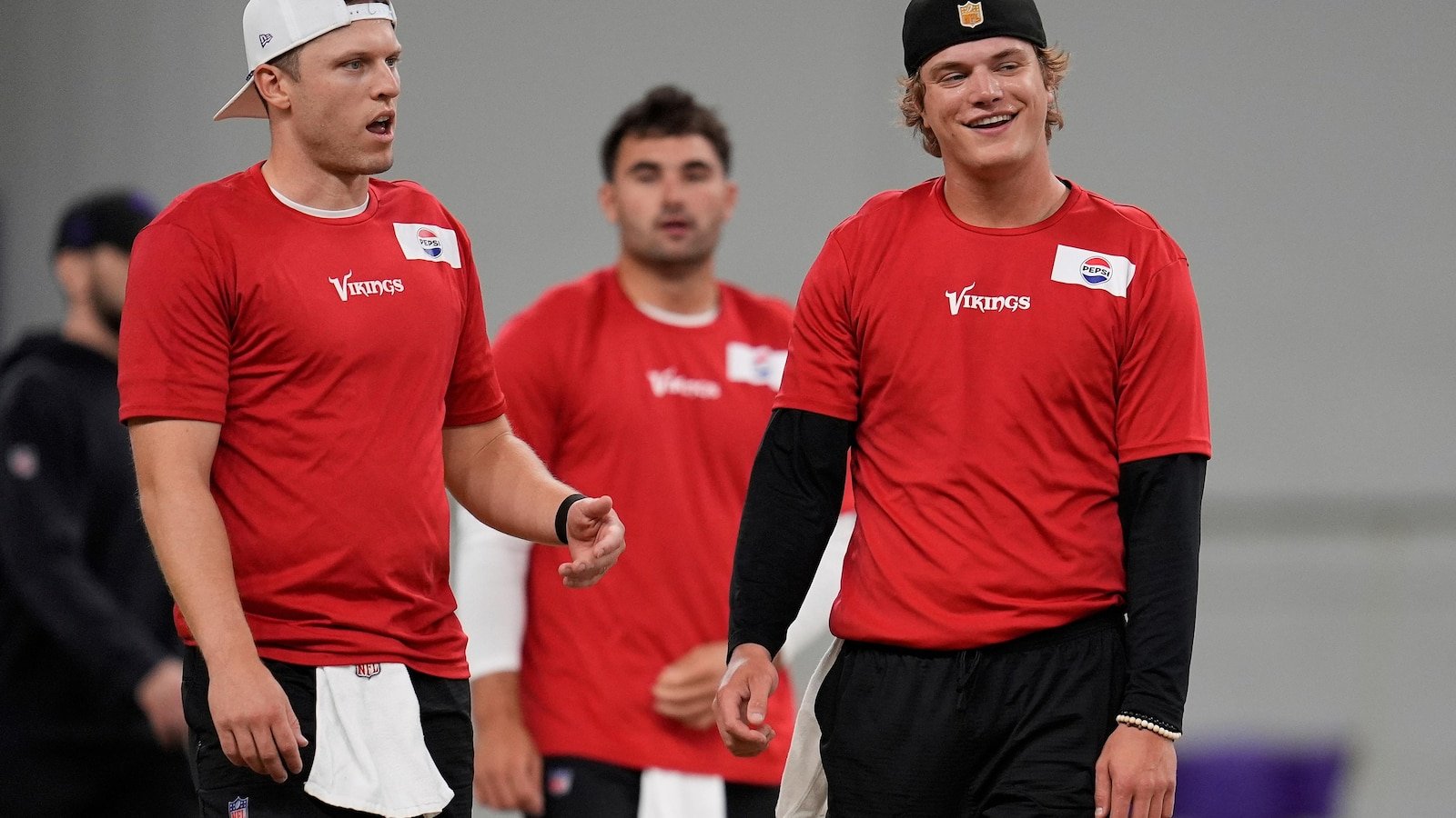 JJ McCarthy is ready for work and pressure to take care of QB for Vikings