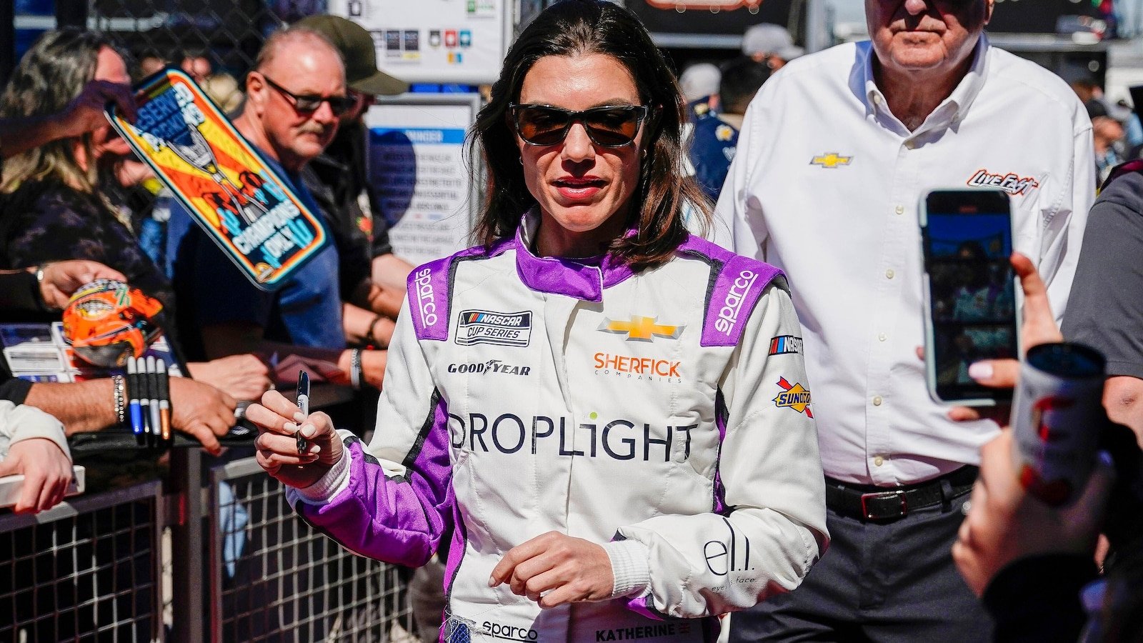 Katherine Legge de Nascar says she has received death threats after Xfinity accident