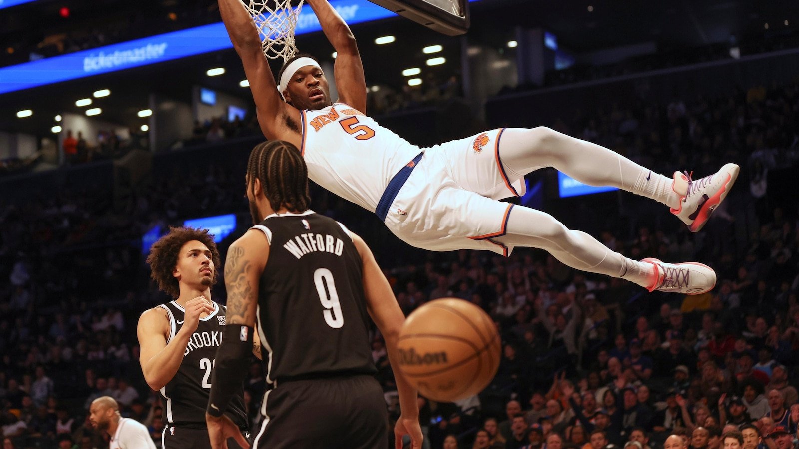 Landry Shamet scores 29 after replacing bridges after 6 seconds, takes Knicks to networks 113-105