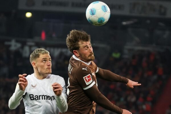 Leverkusen's hopes of a second consecutive title of the Bundesliga Fade With Draw in St. Pauli