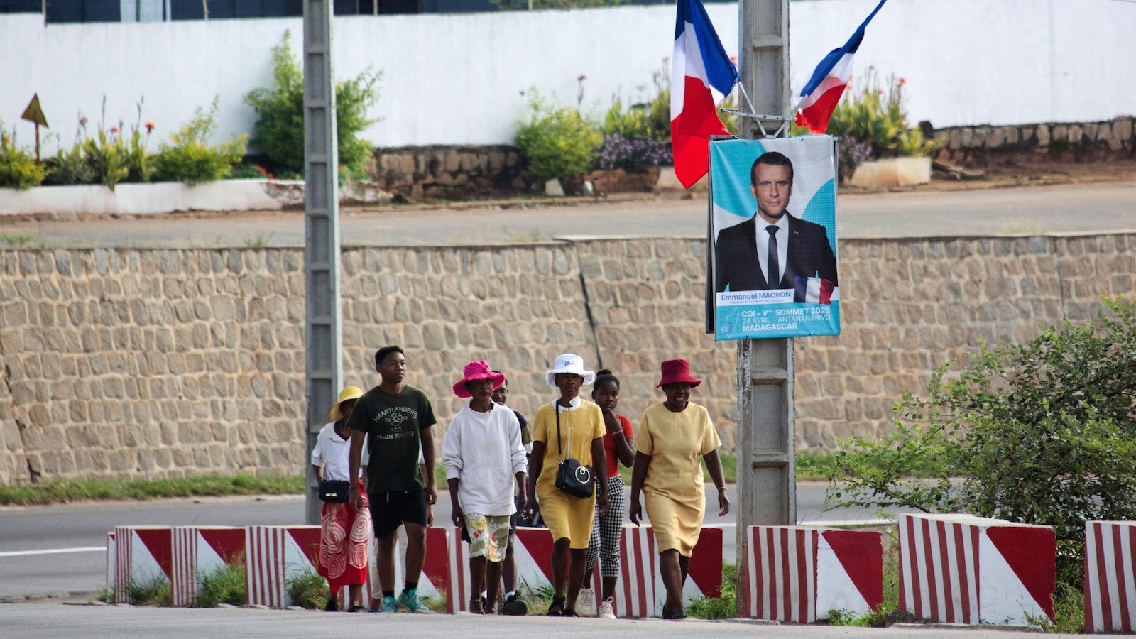 Macron visits Madagascar on the first trip for a French leader to the former colony in 20 years