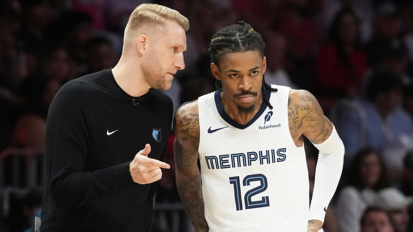 NBA FINALS A JA MORANT DE LOS GRIZZLIES $ 75,000 for continuous gestures with finger gun, after warning him to stop