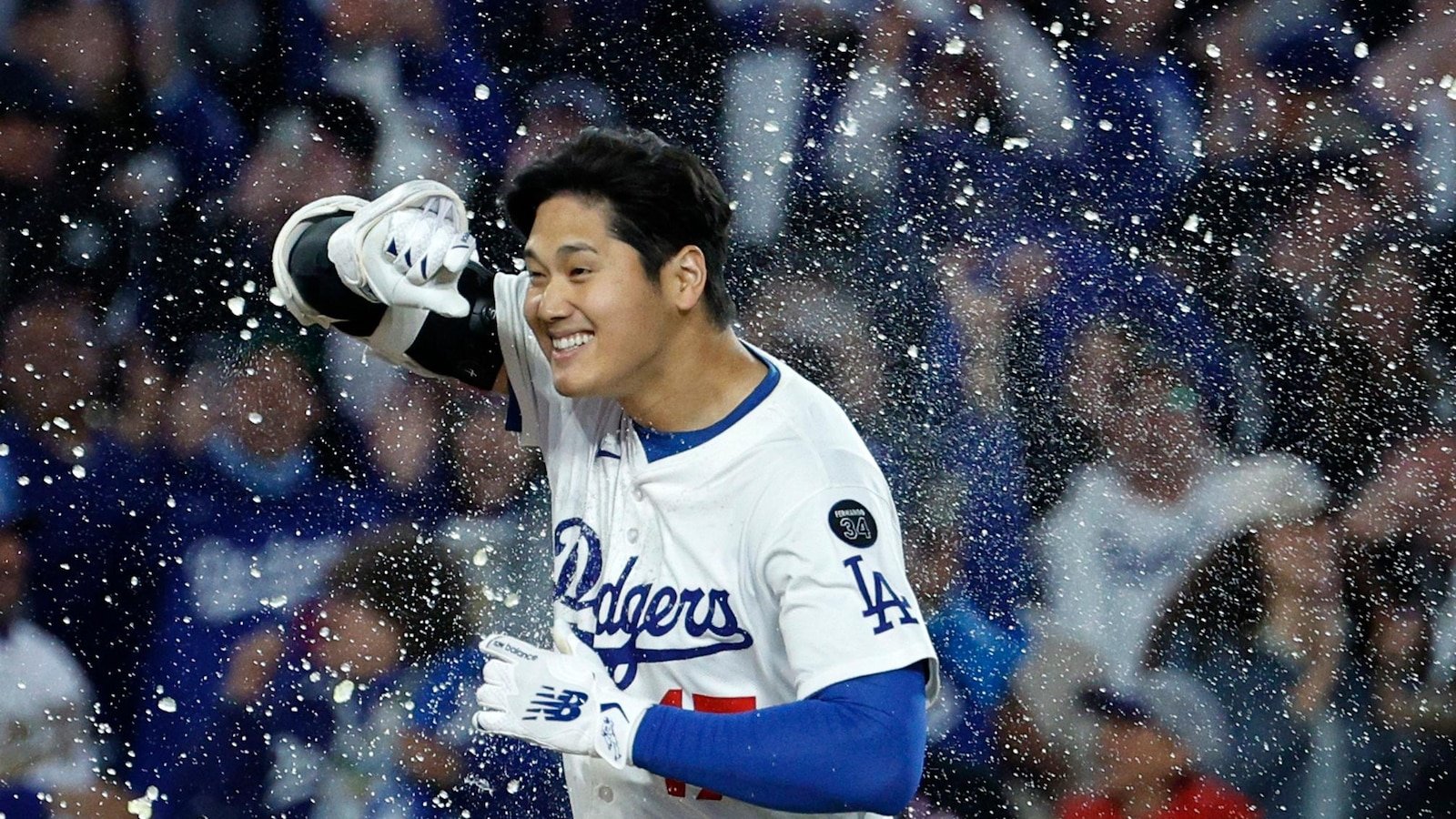 Ohtani's home run, the homer drives Dodgers to 8-0 with another return victory