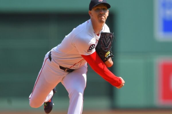 Patriots Day Traffic? No, thanks. Walker Buehler of the Red Sox spent the night at the hotel to start early
