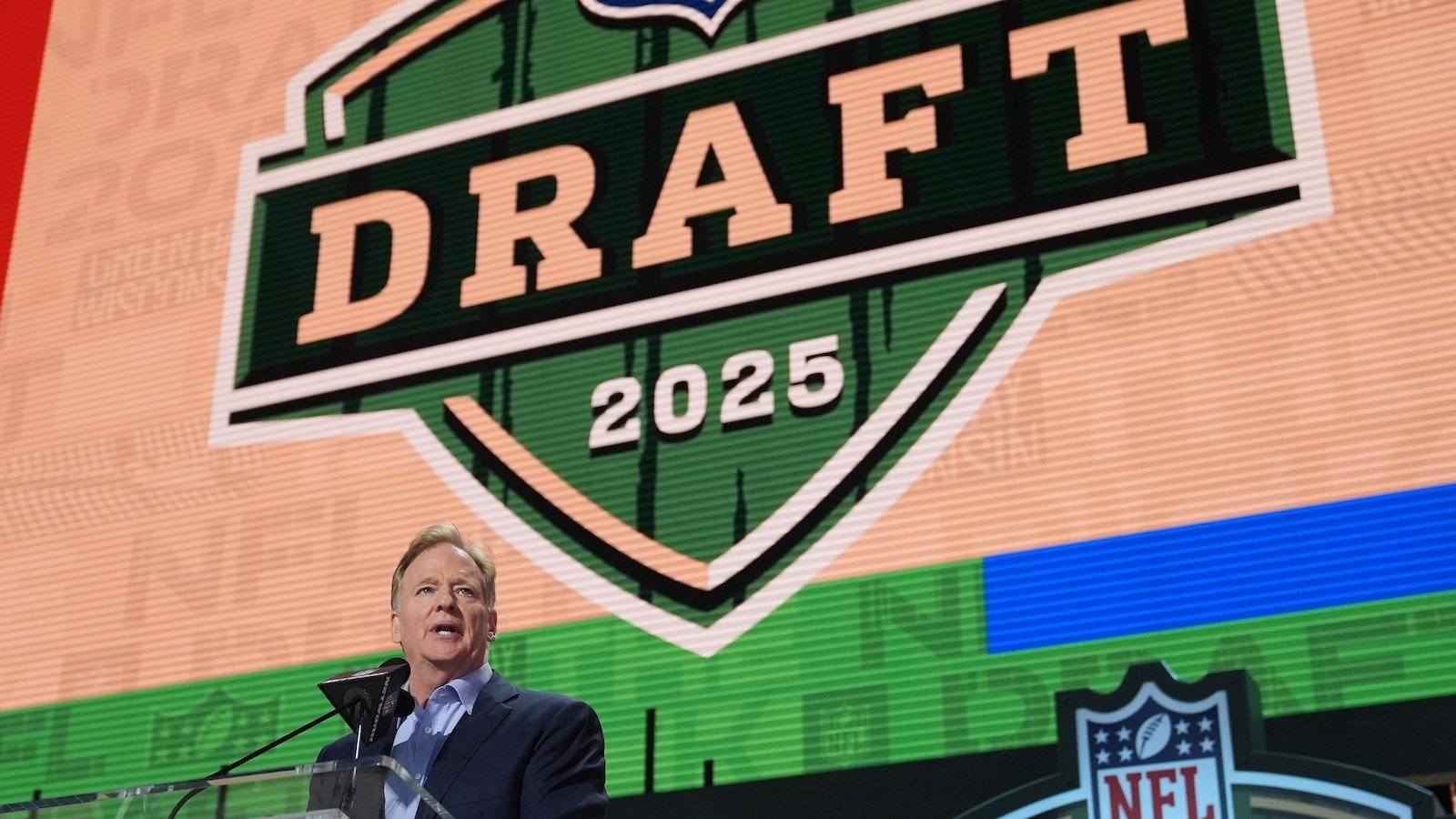 Roger Goodell says he believes that the owners will reach a consensus on the push of Tush