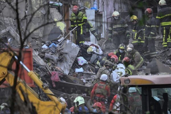 Russia launches a "massive 'deadly strike on Kyiv, say the Ukrainian authorities