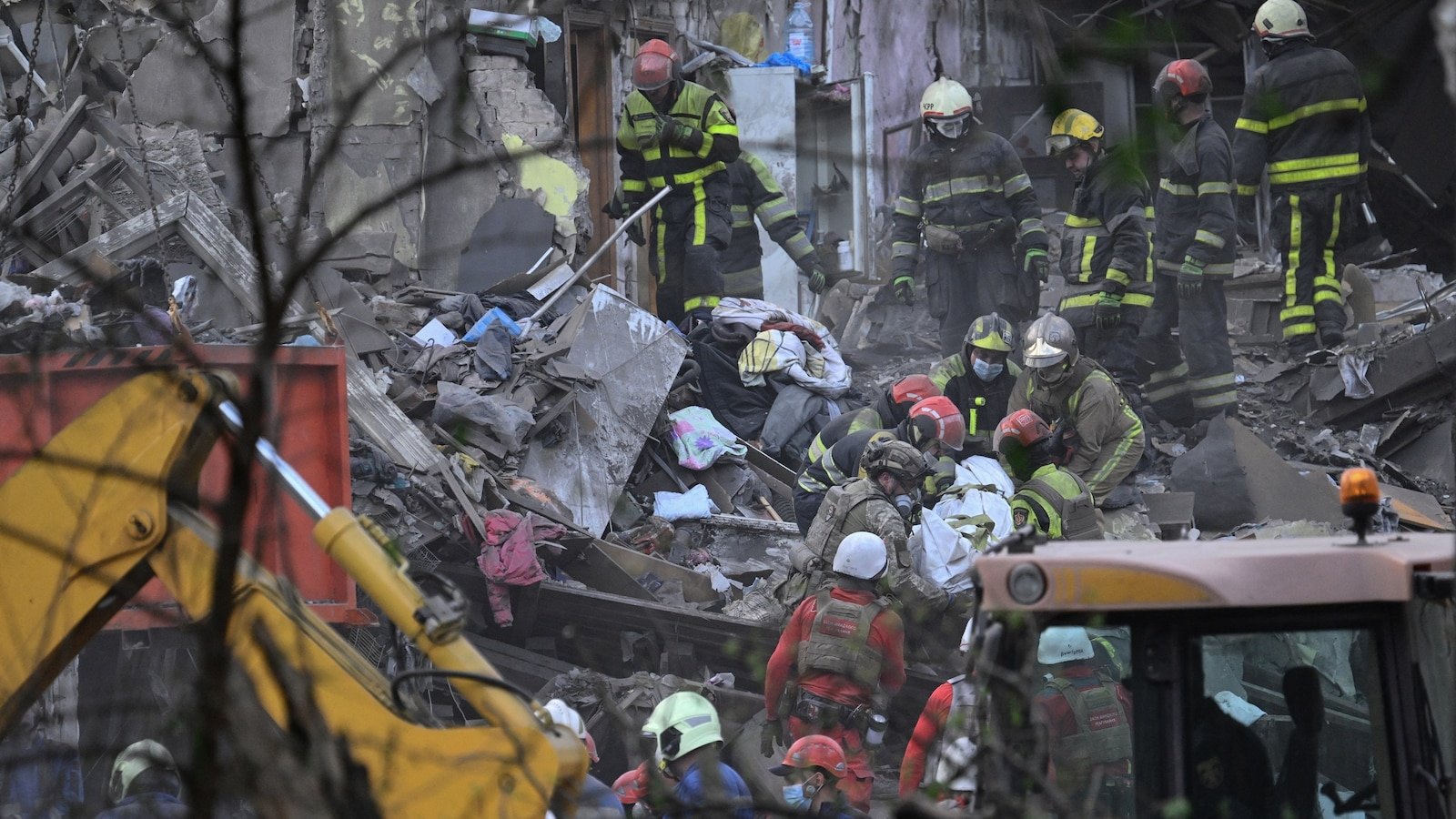 Russia launches a "massive 'deadly strike on Kyiv, say the Ukrainian authorities