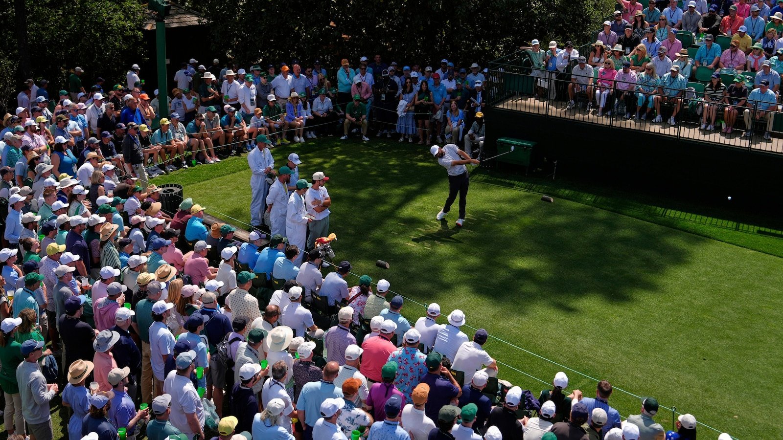 Scottie Scheffler begins your search for a third green jacket with a 68 in the masters