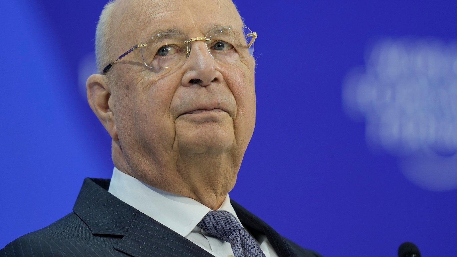 The founder of the World Economic Forum, Klaus Schwab, retires as president