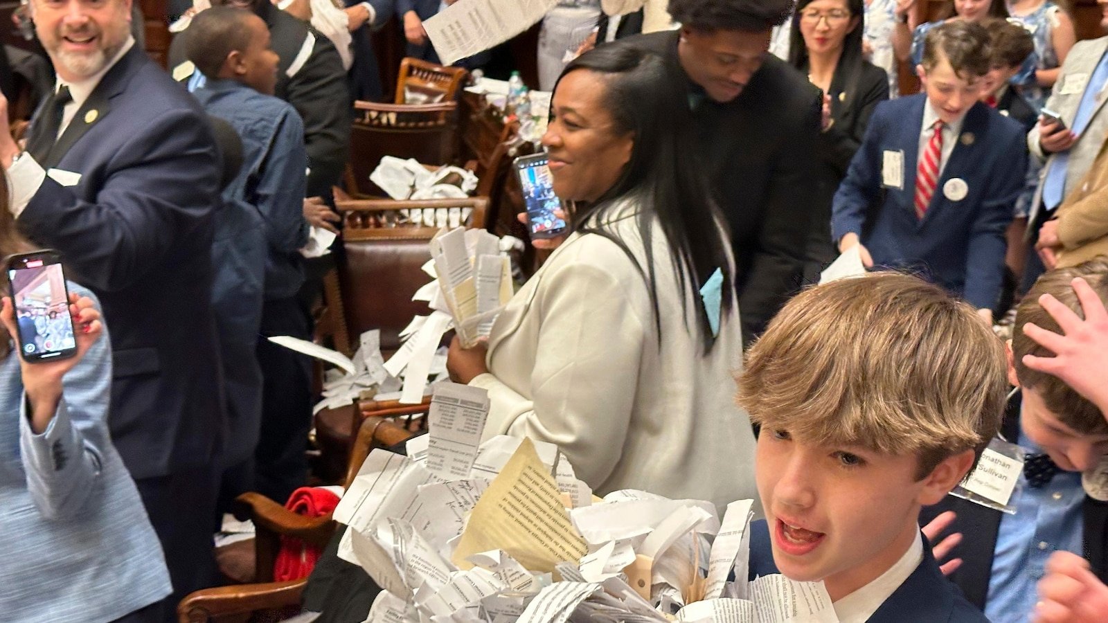 The sudden departure of Georgia legislators occurred when some measures of the Senate languished in the Chamber