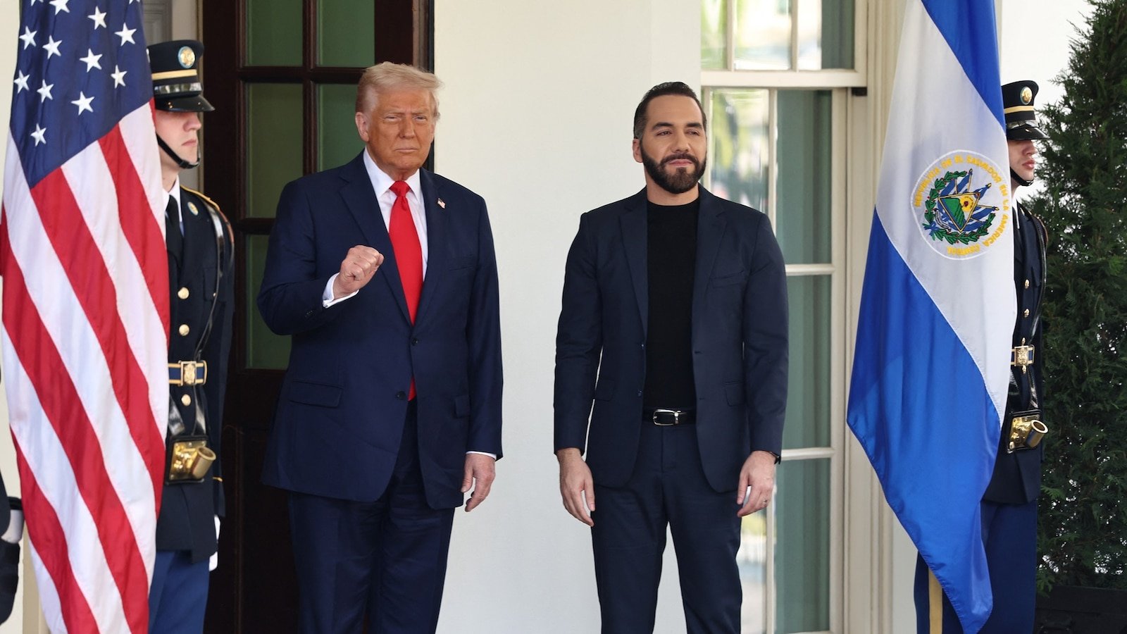 Trump receives Bukele from El Salvador in the middle of the deportation controversy