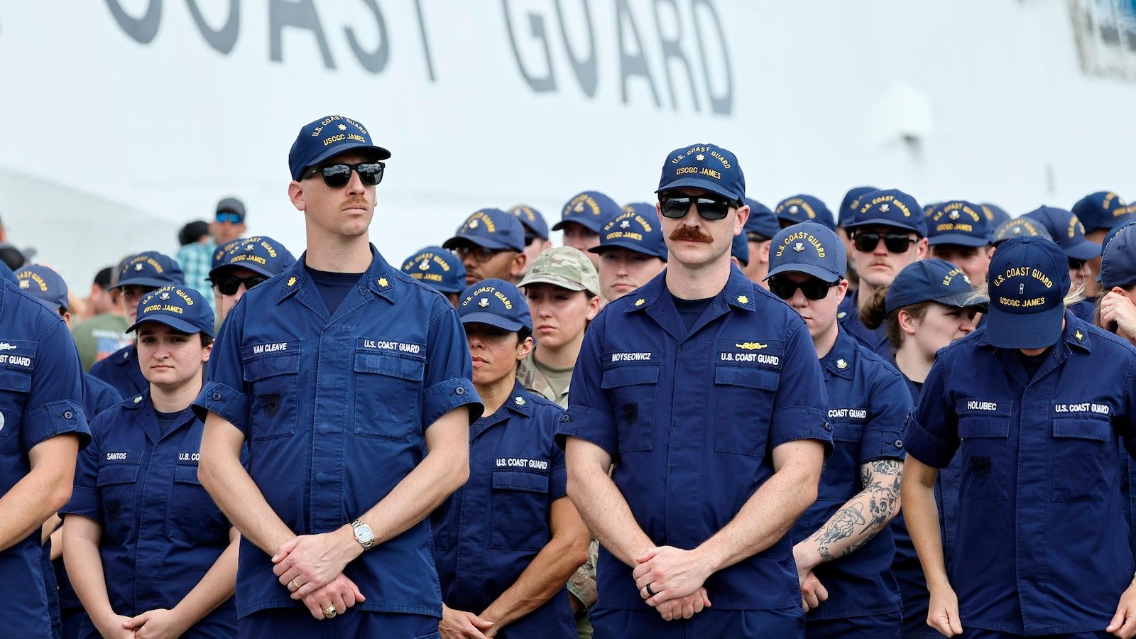 Wife of the United States Coast Guard member arrested by Visa expired after military housing security control