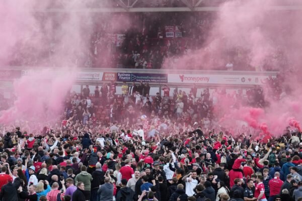 Wrexham seals the third consecutive promotion and will play on the second level of English football