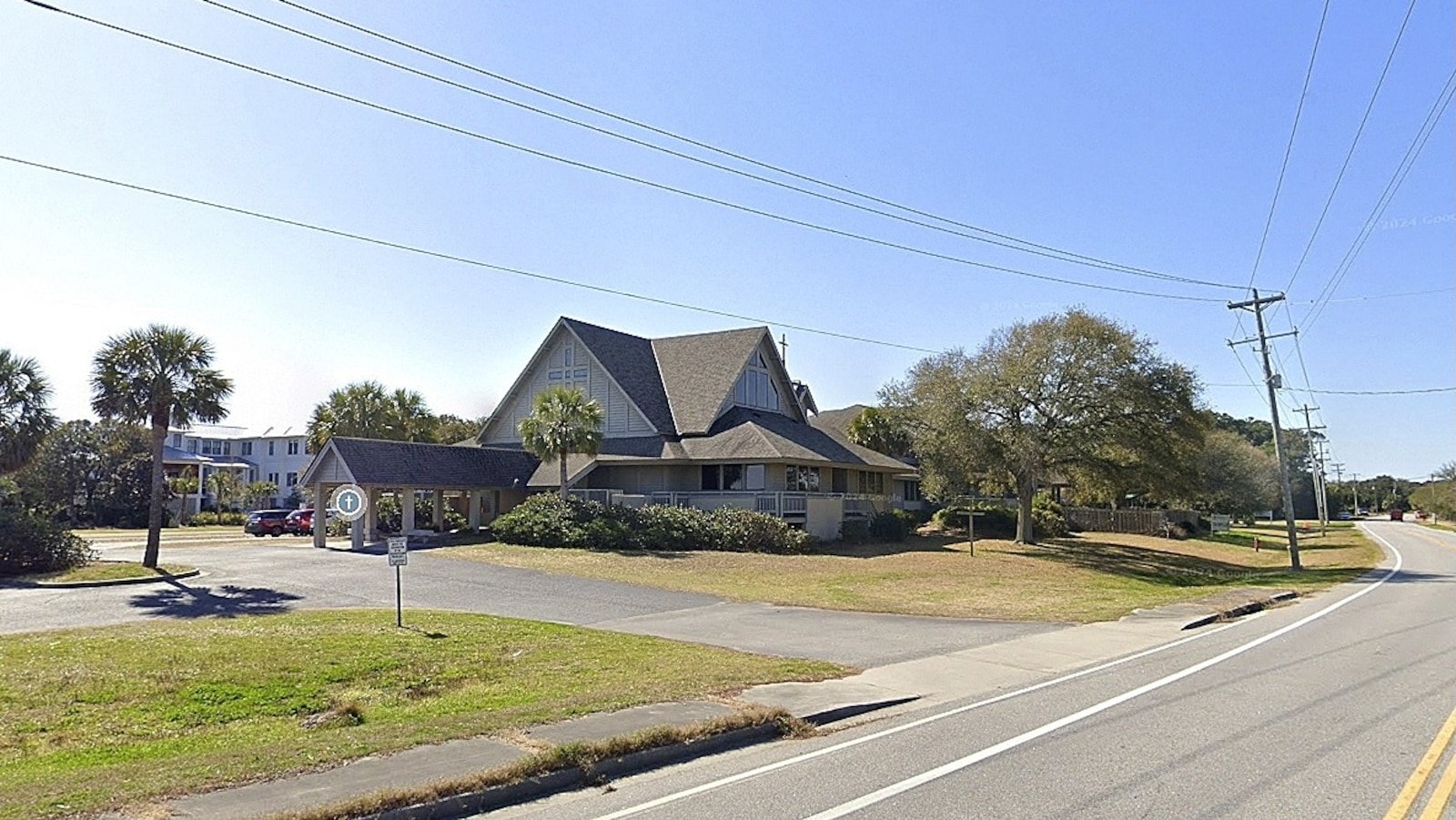 2 children, 1 adult hit by a car outside the preschool of the church on the island of Sullivan, South Carolina