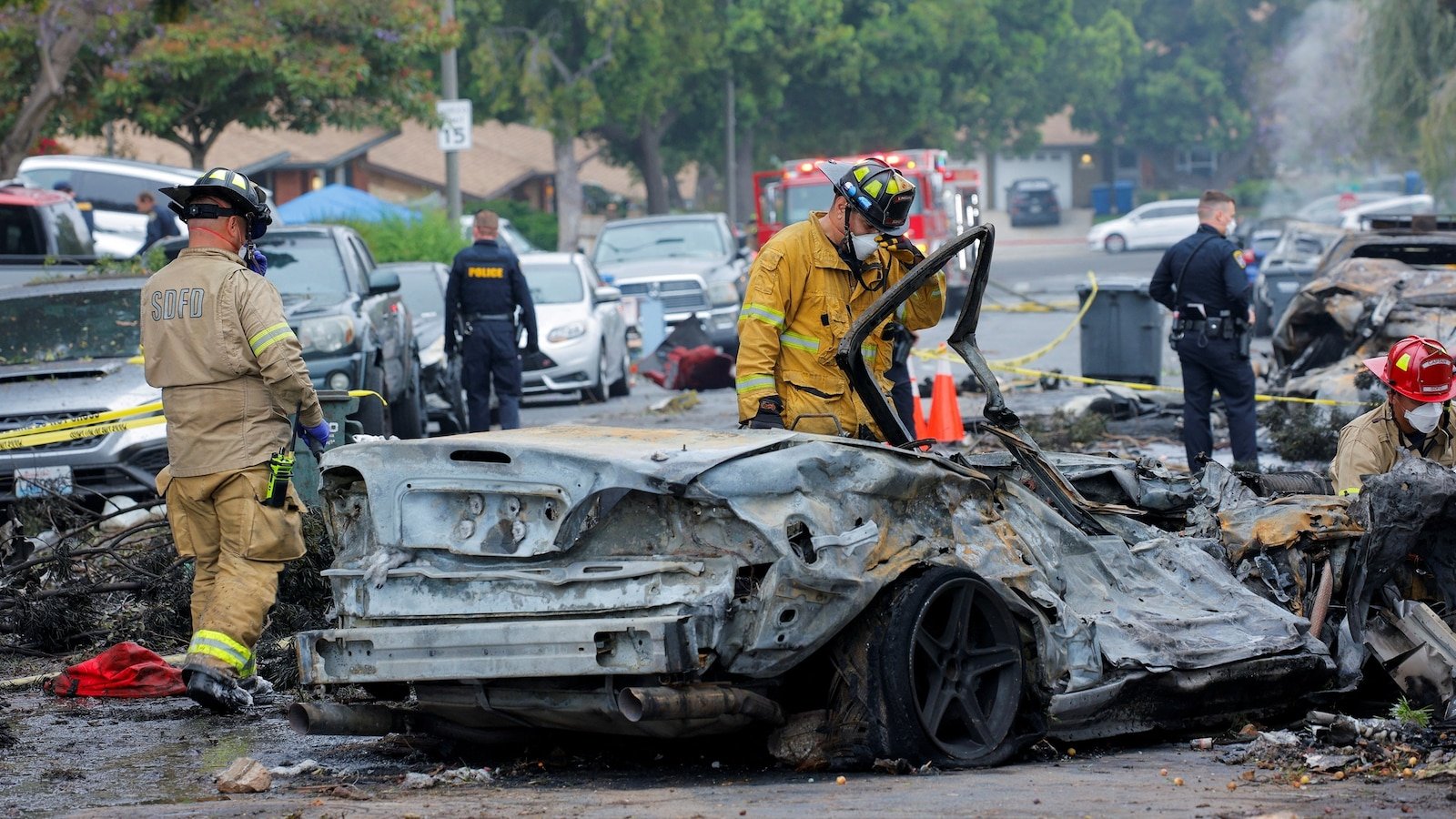 2 more victims of a private plane accident in San Diego identified by the coroner
