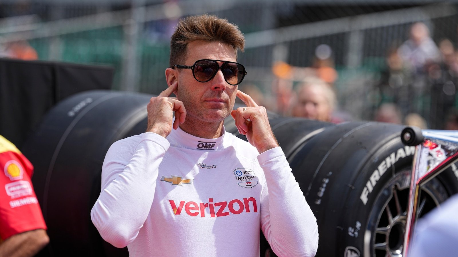 2 times Indy 500 Newgarden winner, teammate Penske Power Power for illegal pieces of pieces