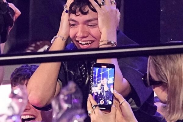 Austria is waiting for JJ's house after winning the Eurovision song contest with 'Wasted Love'