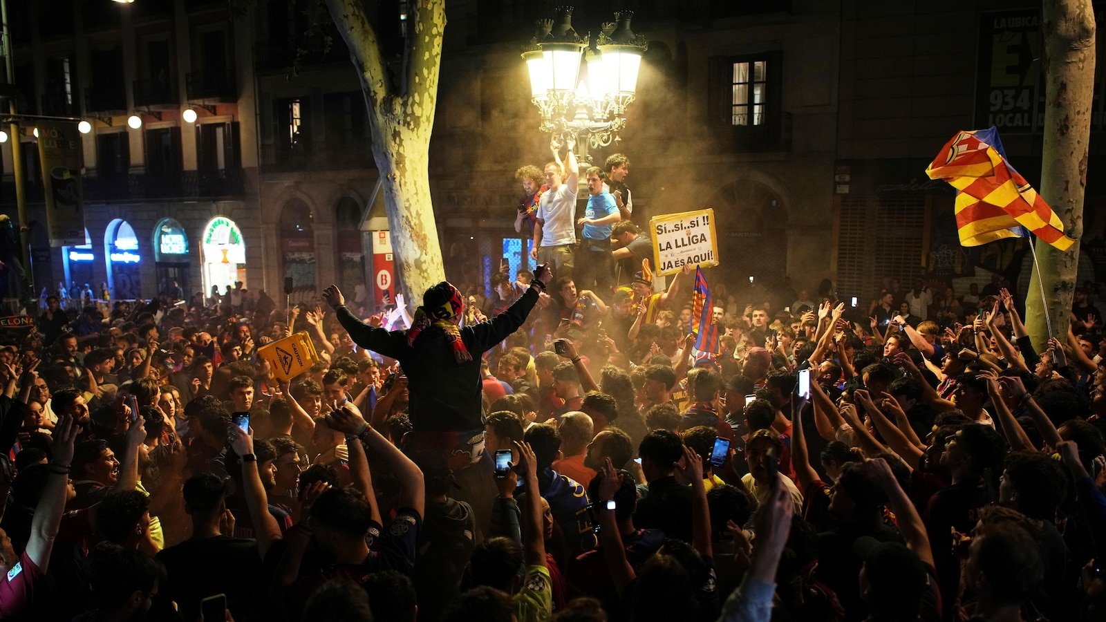 Barcelona gets 28th League title after Yamal Scores in Victoria in Espanyol