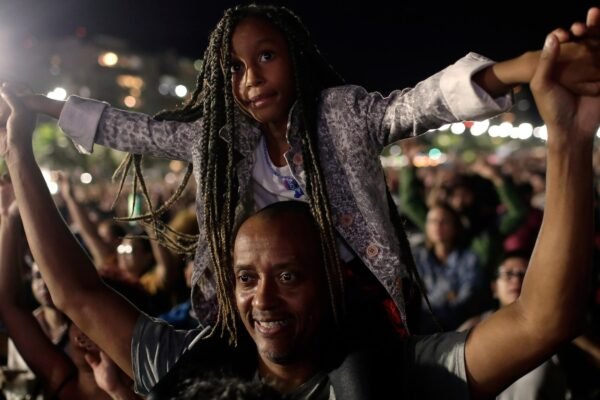 Brazilian police arrest two people for plot to bombard Lady Gaga's concert in Rio