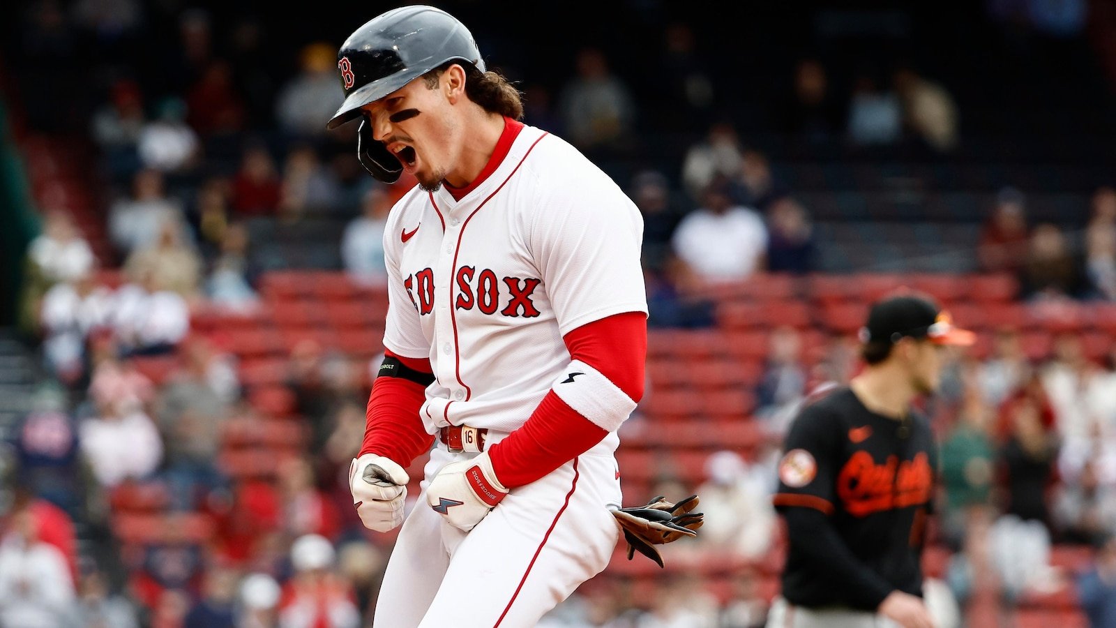 Devers has 8 races promoted in his career, including Grand Slam in the eighth of 13 races such as Red Sox Rout 19-5 in starter