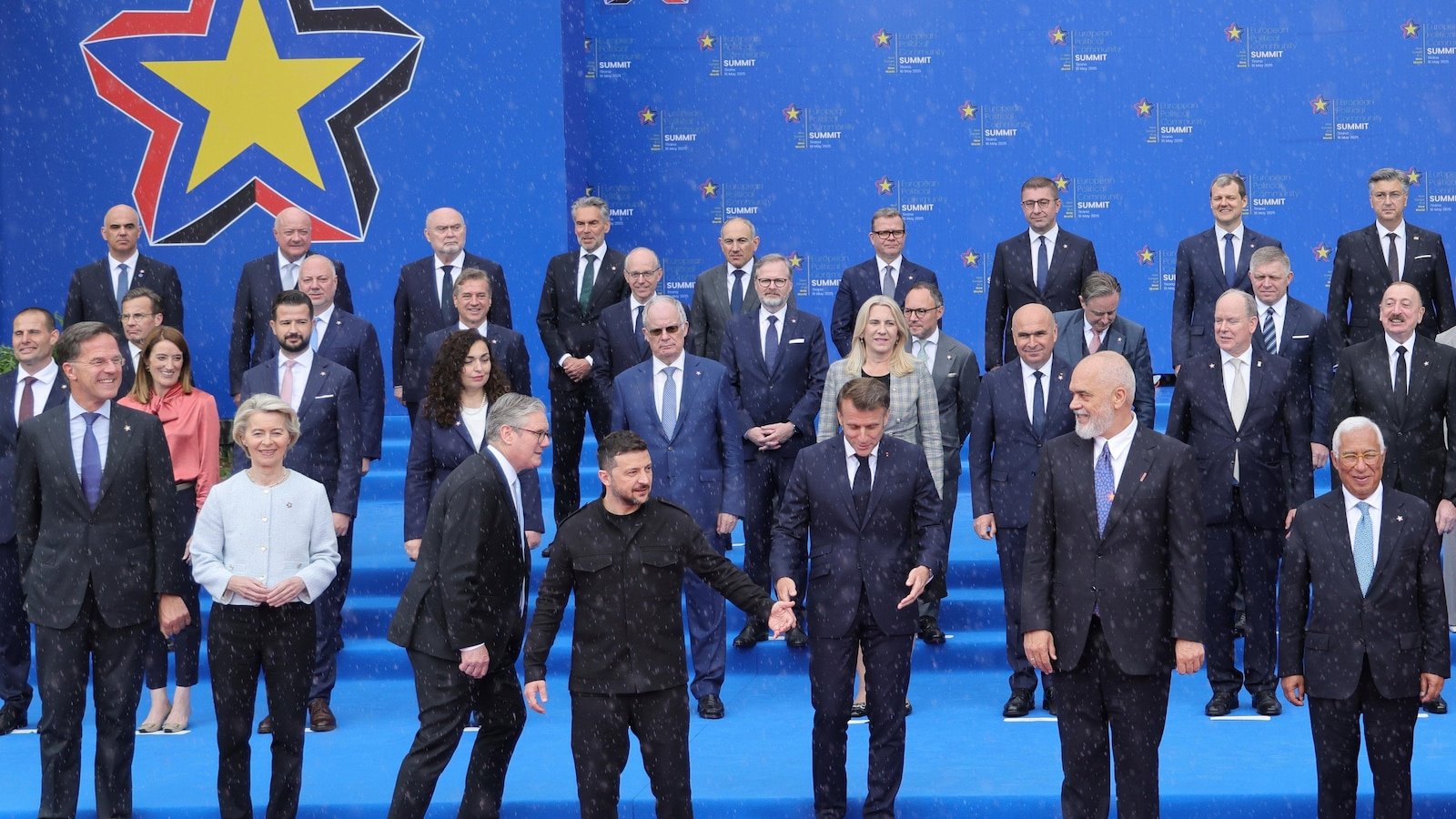 European leaders agree with Trump that Russia's position on high fire conversations is unacceptable