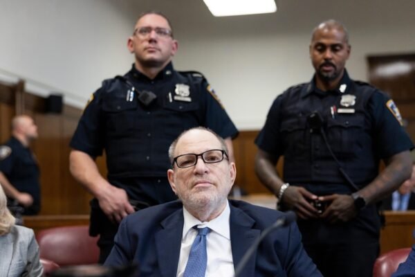 Ex-model testifying that Harvey Weinstein sexually questioned her about the private newspaper