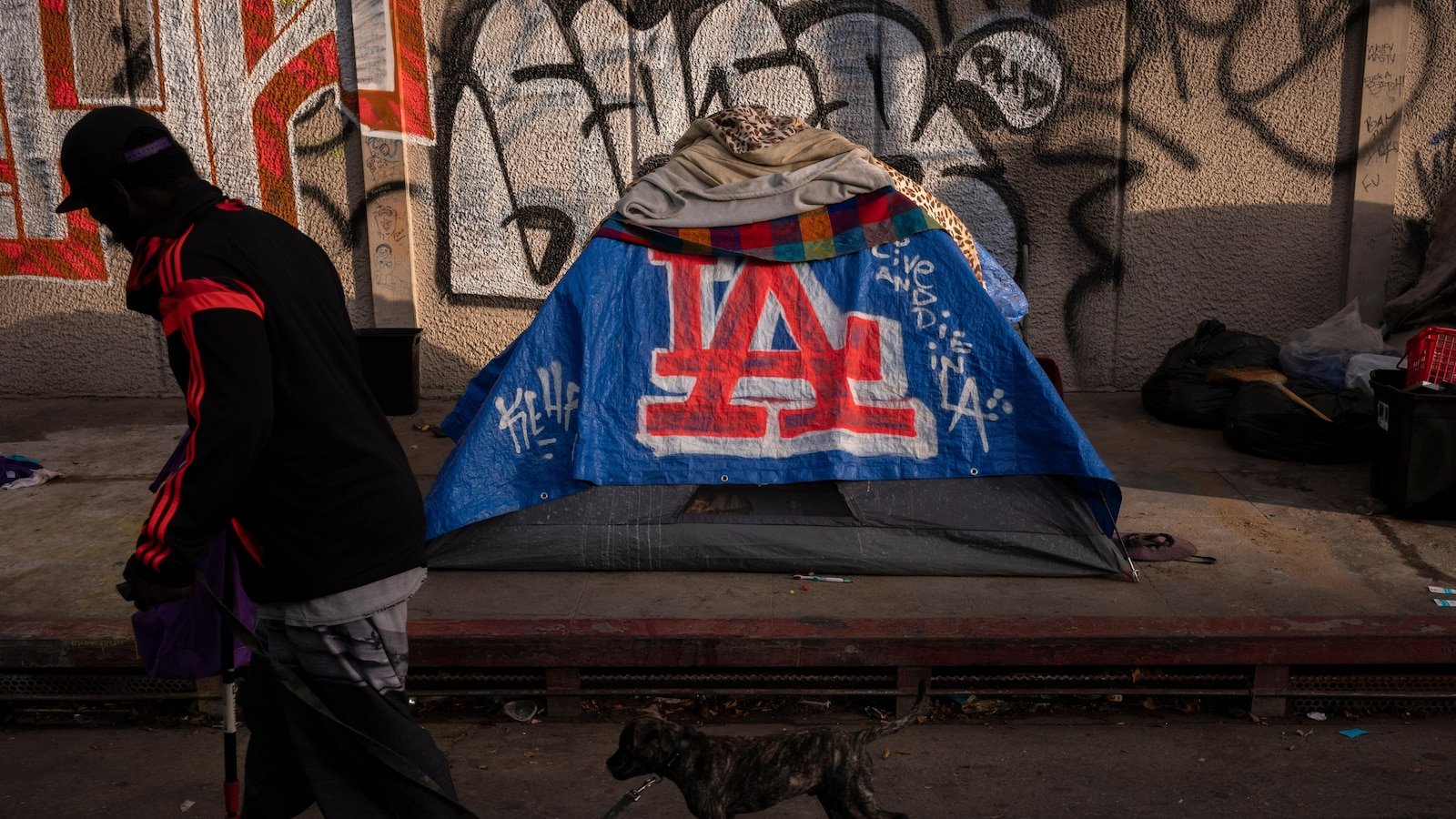 Governor Gavin Newsom urges California cities and counties to prohibit the camps of homeless people