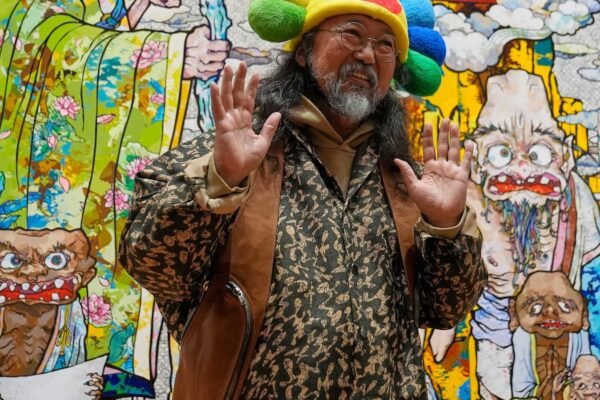 Japanese artist Takashi Murakami opens the exhibition at the Ohio Museum with more than 100 works