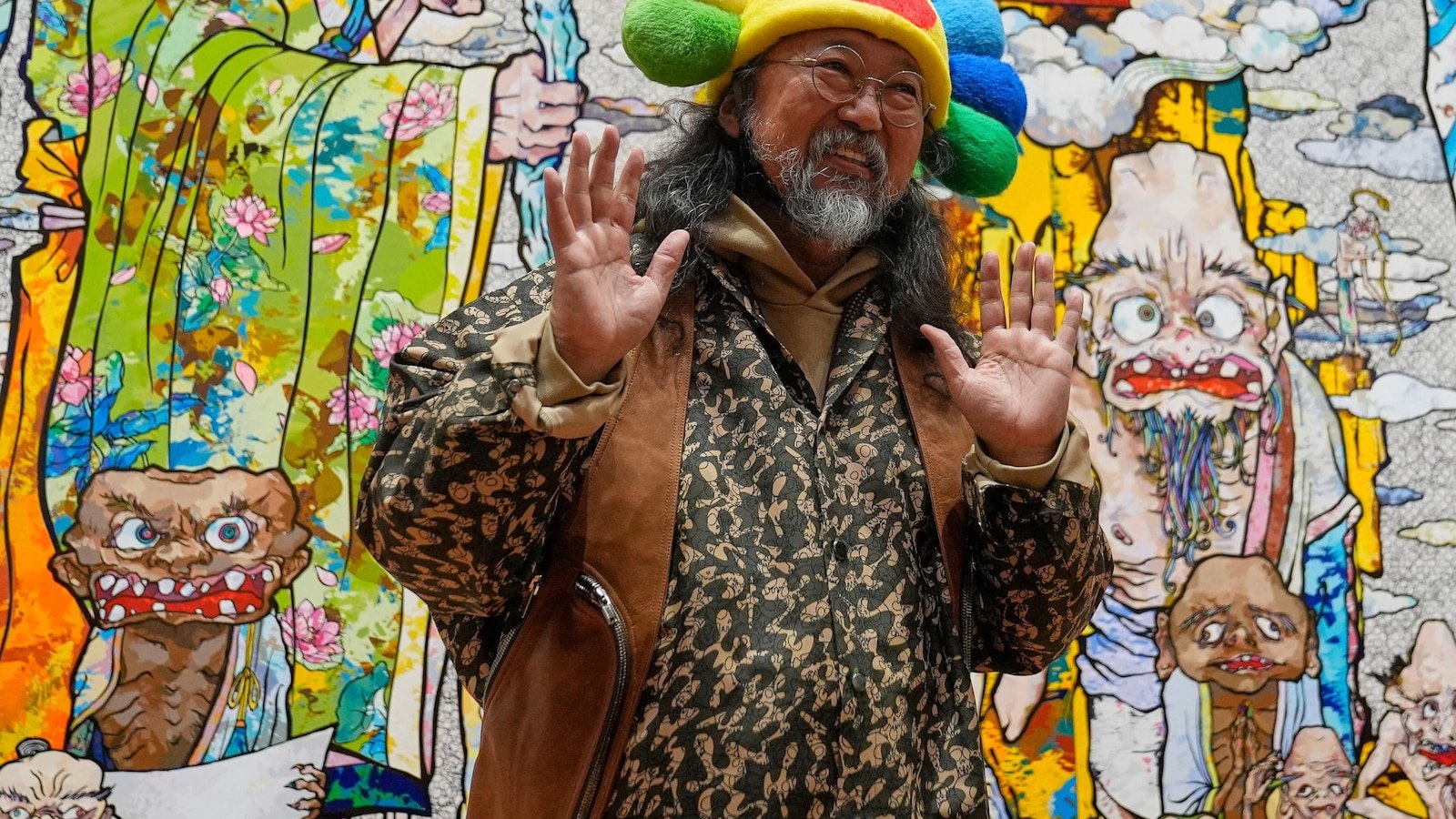 Japanese artist Takashi Murakami opens the exhibition at the Ohio Museum with more than 100 works